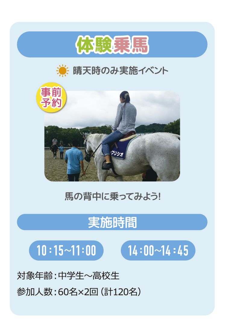 体験乗馬
